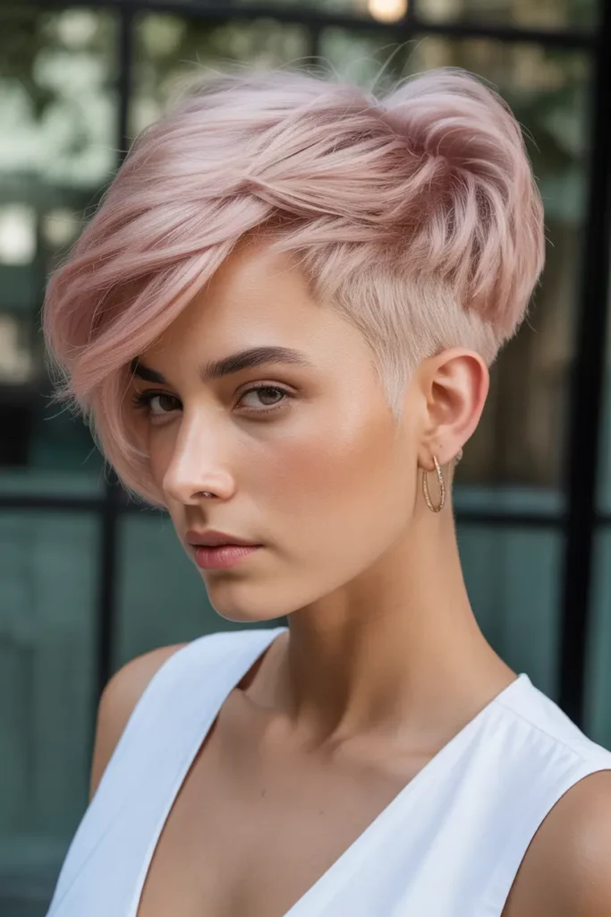 Butterfly Cut with Undercut