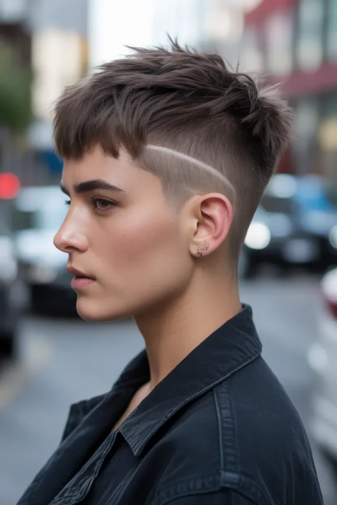 Buzzed Side Shave with Textured Crop