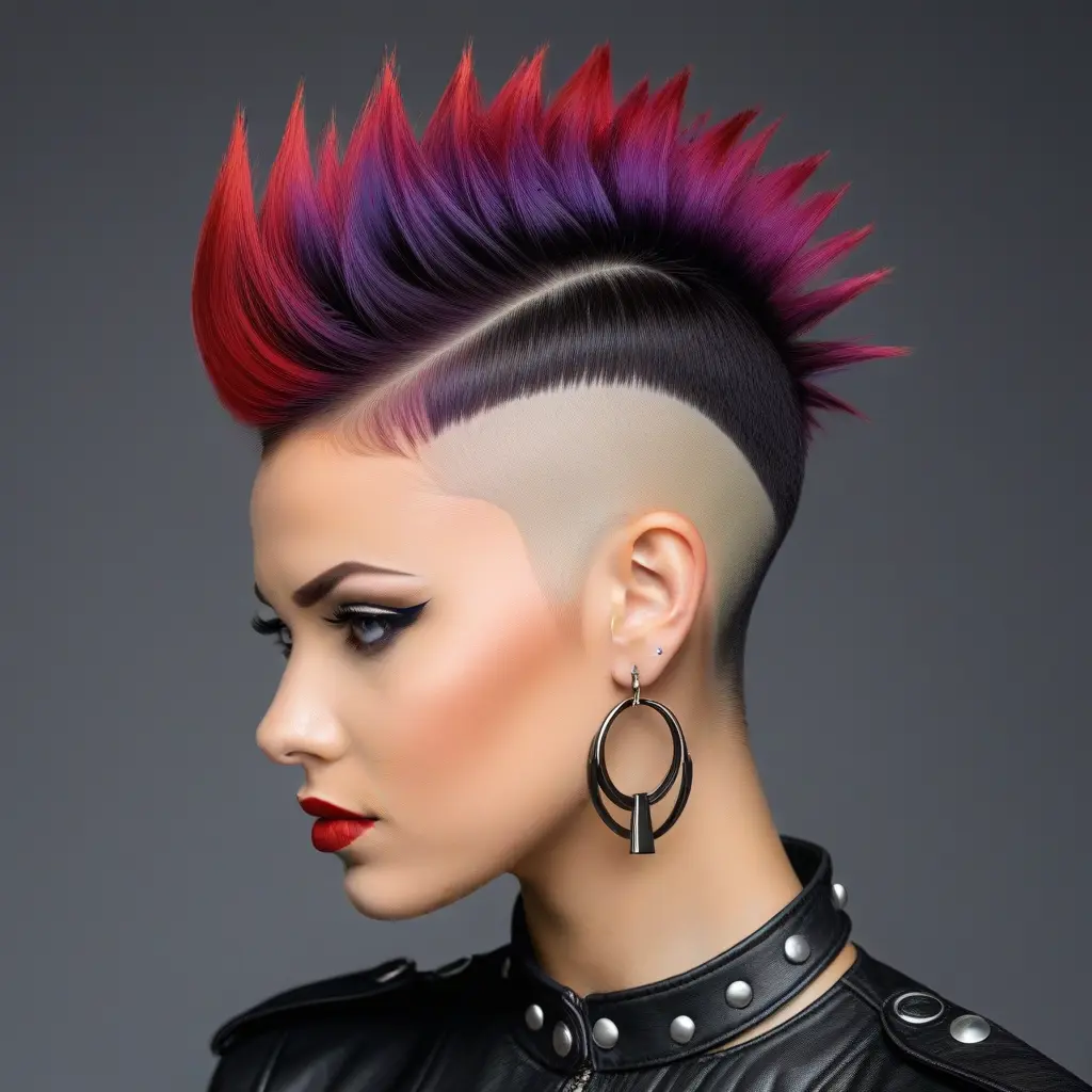 Cropped Mohawk Fade