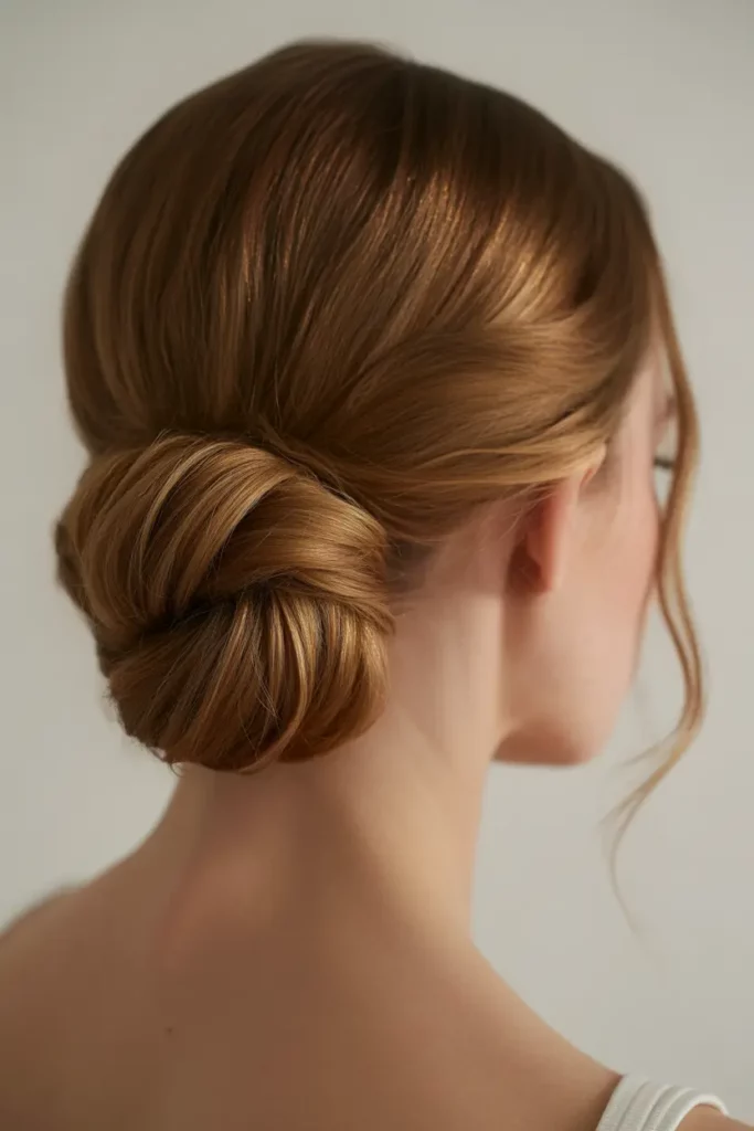 Elegant Low Chignon