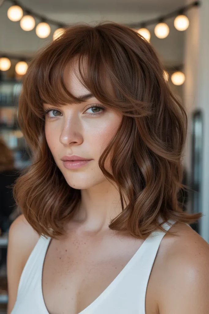Layered Side Bangs