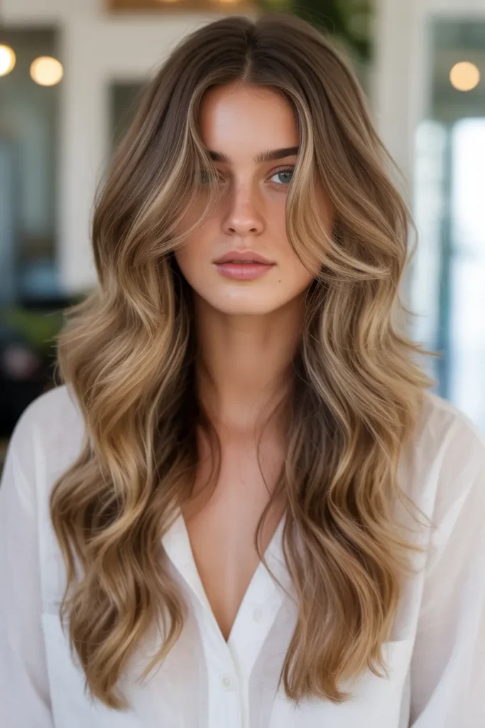 Long Beach Waves with Subtle Layers