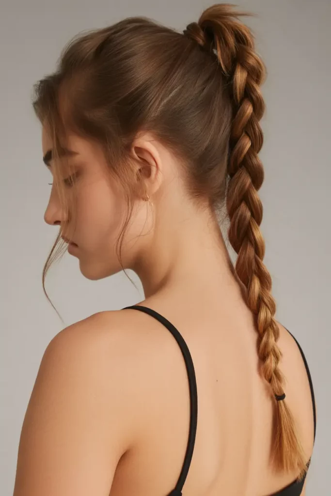 Long Braided Ponytail