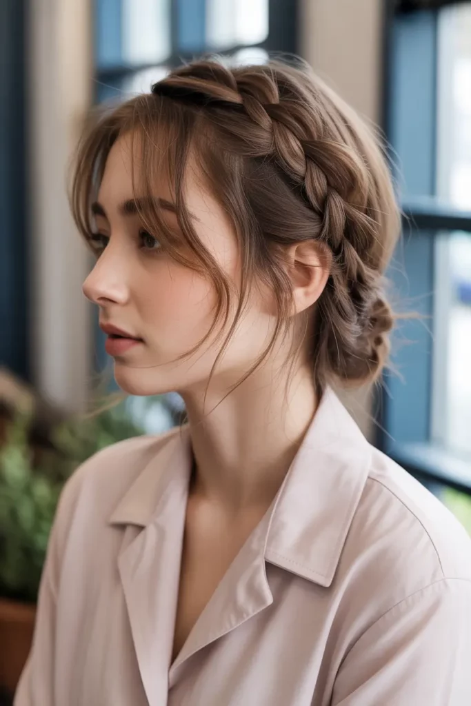 Loose Side Braid With Soft Layers