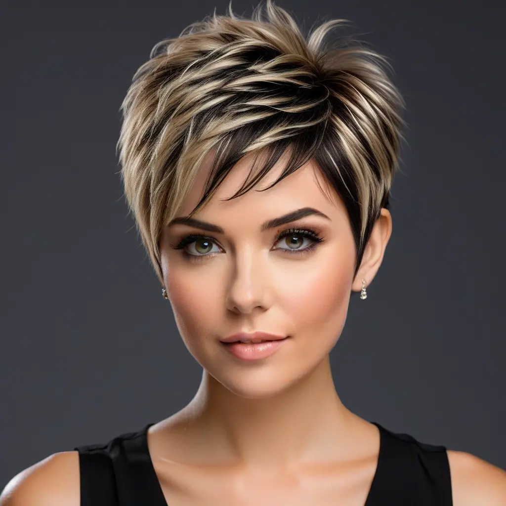 Pixie Cut With Textured Layers