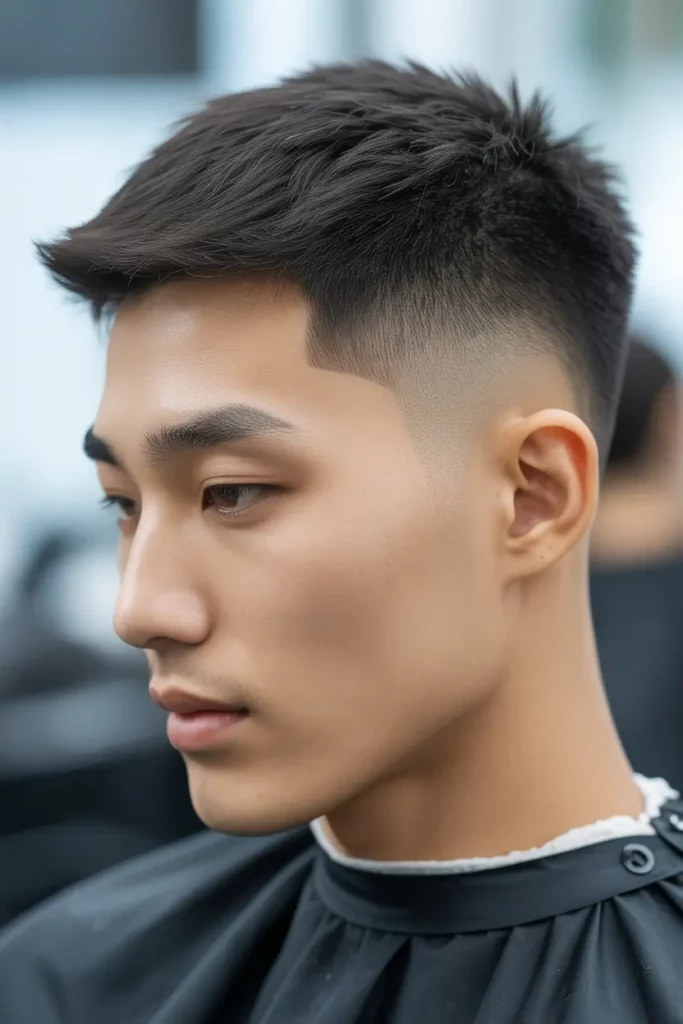 Short Crop with Taper Fade