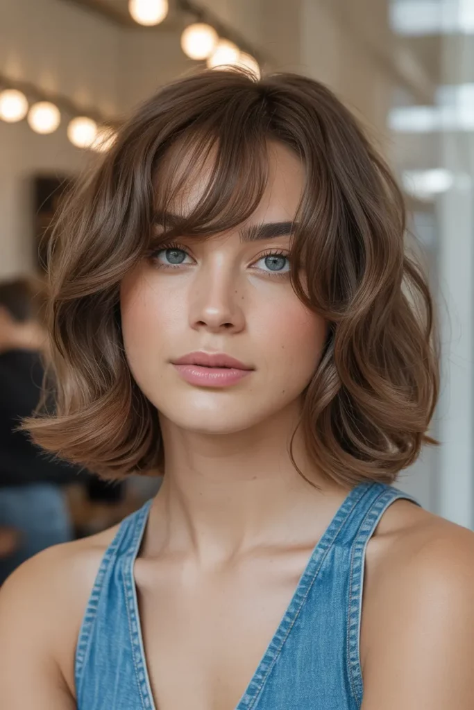 Side-Swept Bangs
