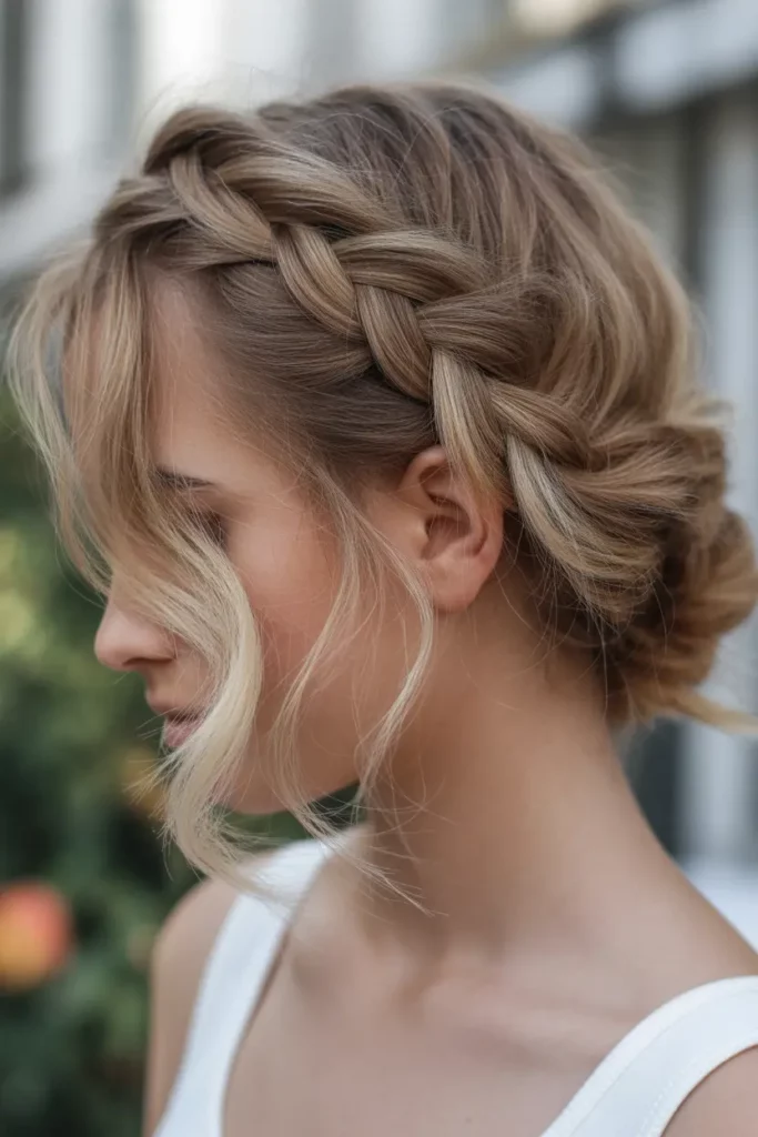 Side Swept Dutch Braid