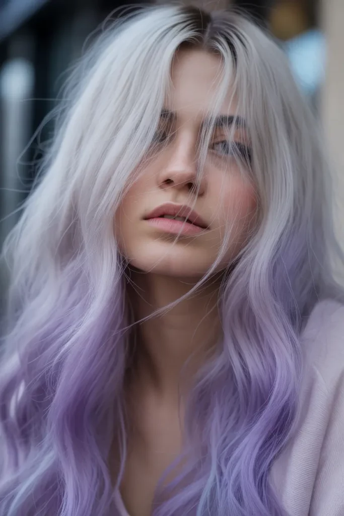 Silver and Lavender Blend