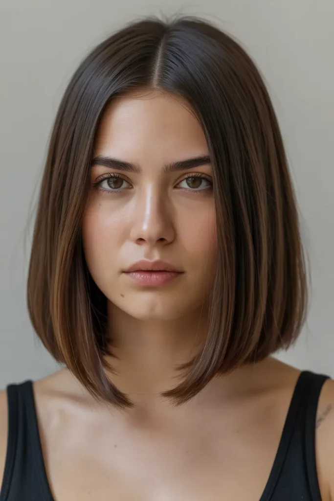 Straight Lob with Blunt Ends