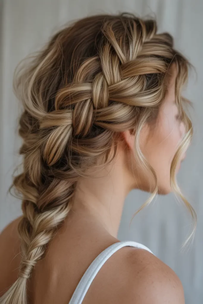 Boho Fishtail Braid
