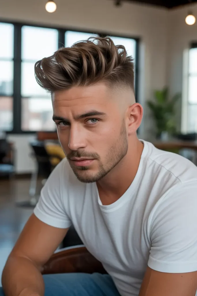 Brushed Up Faded Undercut