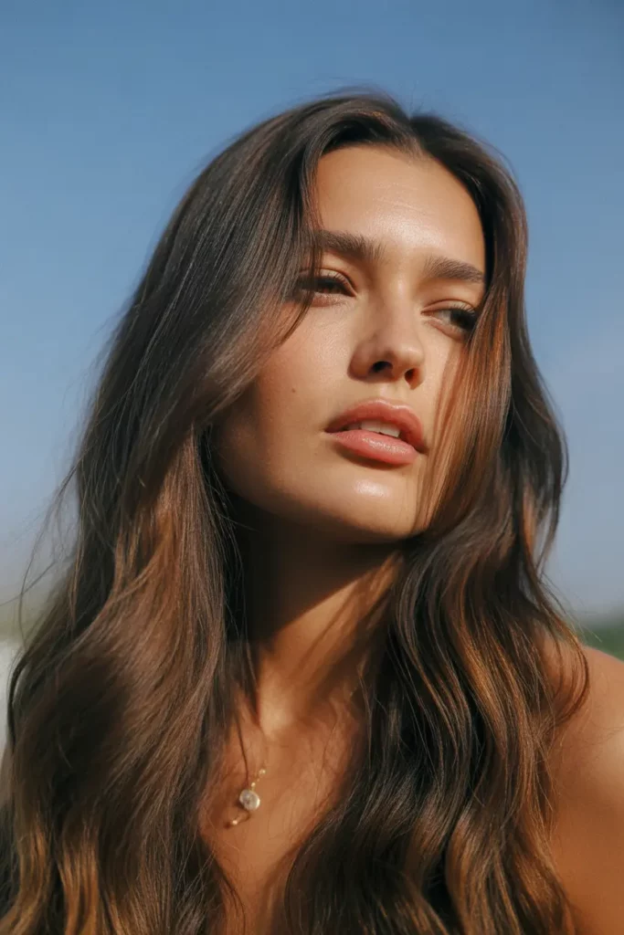 Classic Sunlit California Brunette Glow