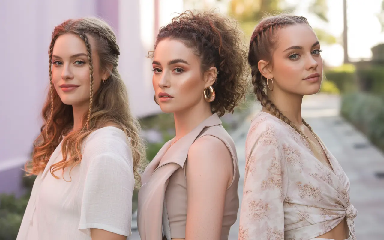 Hairstyles With Baby Braids