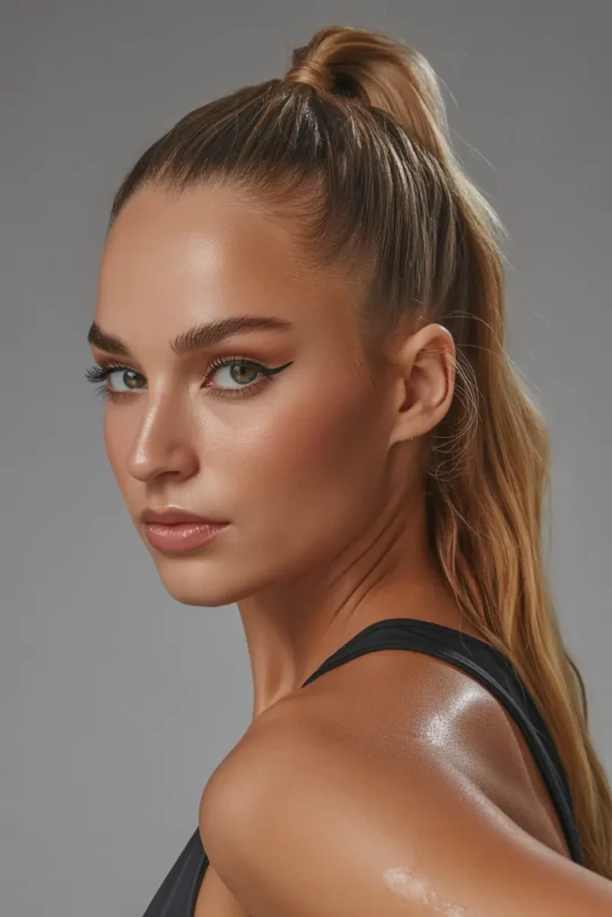 High Ponytail Hairstyles For Greasy Hair