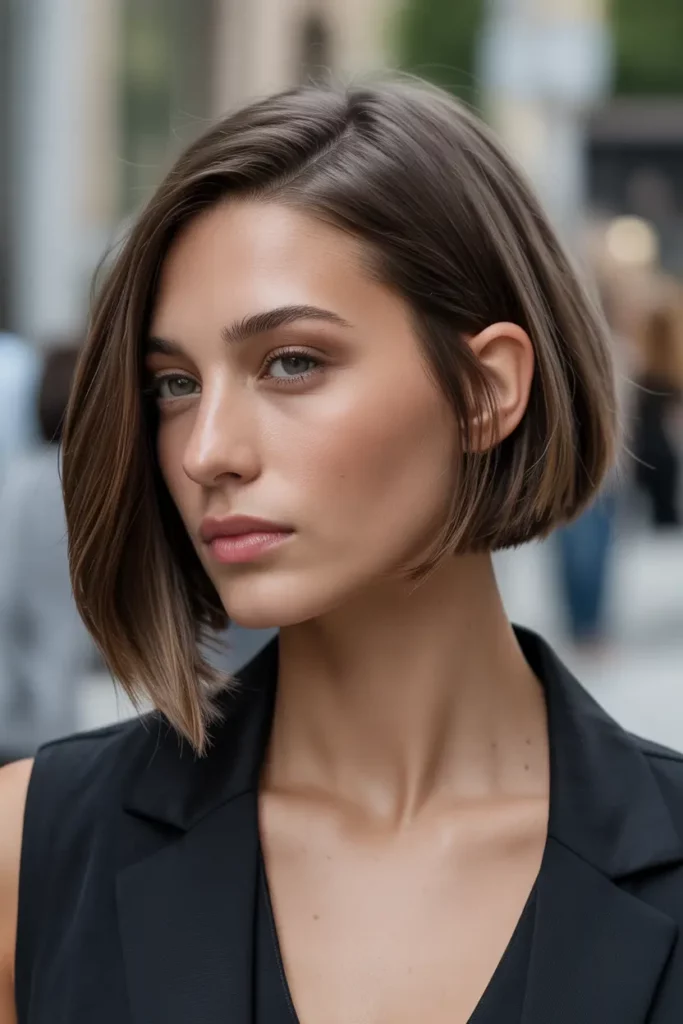 Inverted Undercut Bob