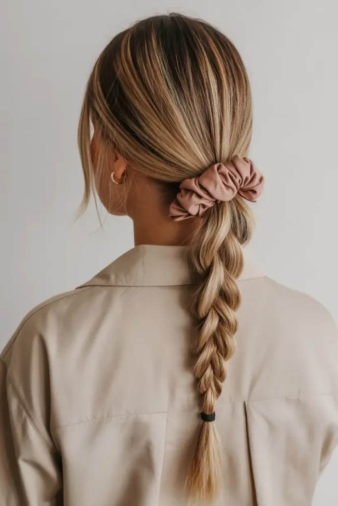 Low Braided Ponytail Hairstyles For Greasy Hair