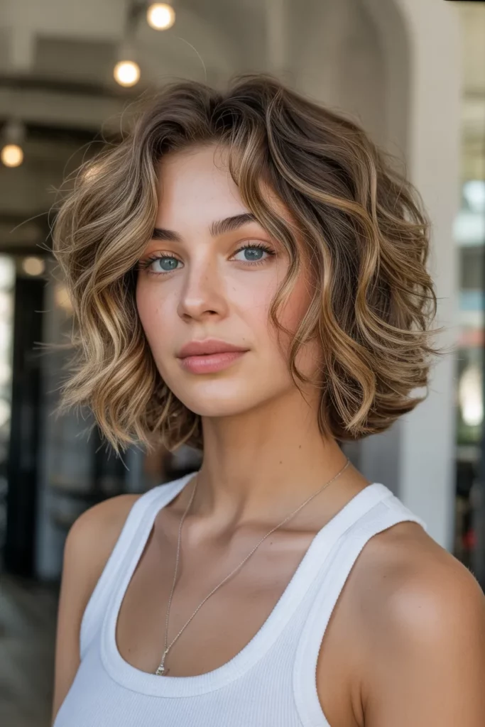 Medium Shag with Shaggy Waves