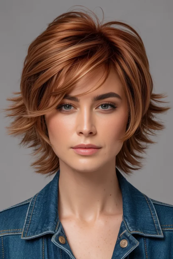 Medium Shag with Textured Volume