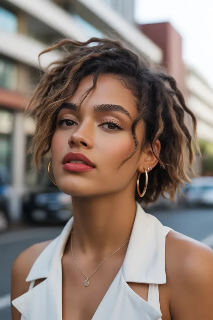 Messy Chic Short Locs