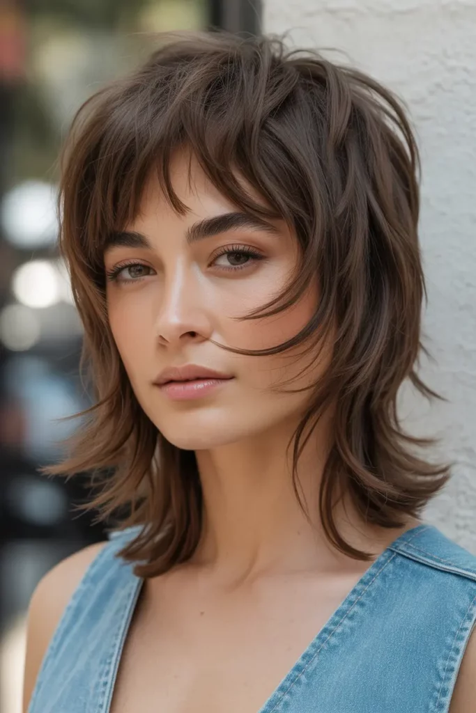 Modern Wolf Cut with Soft Layers