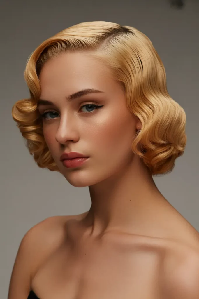 Vintage Finger Waves