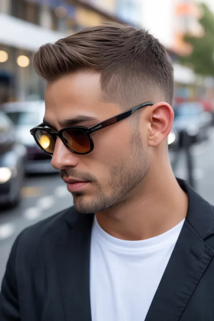 1. Classic Fade with Sharp Edges