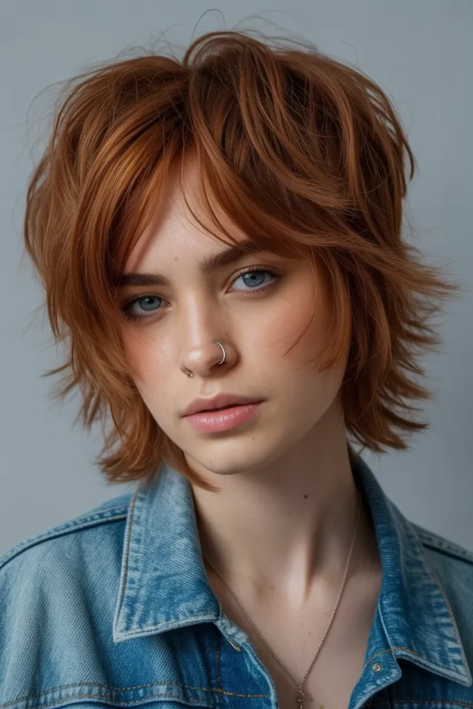 1. Classic Grunge Shag