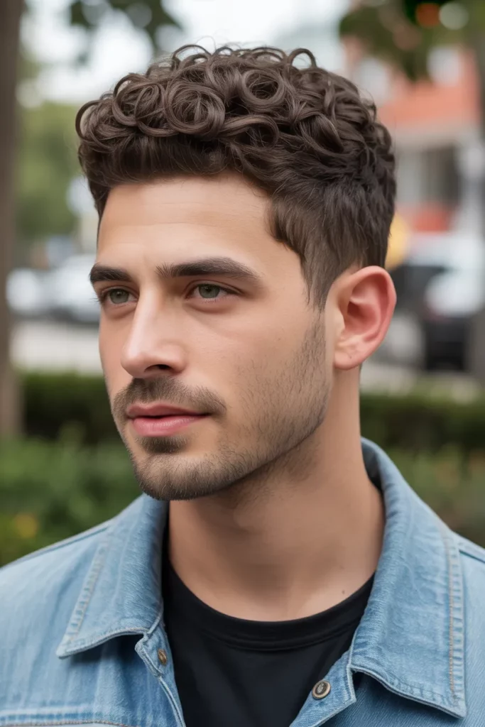 1. Classic Short Curls