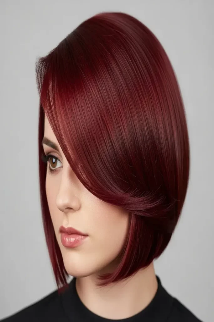 1. Sleek Cherry Red Bob 832x1248 1