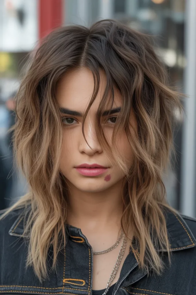 10. Grunge Hairstyles with Highlights