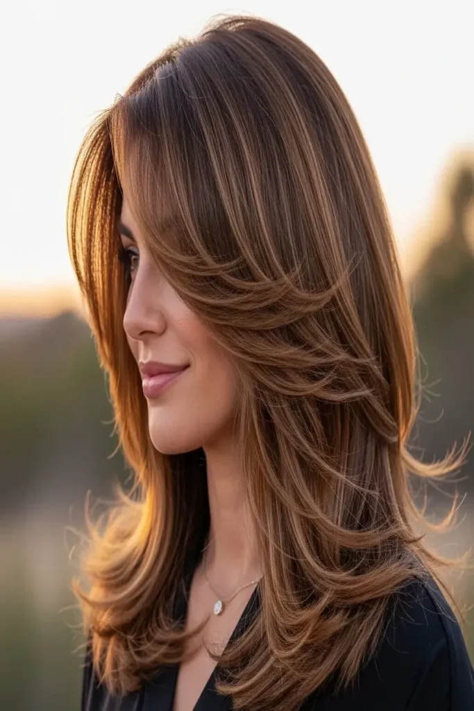 10. Long Layers with Face Framing Pieces 832x1248 1