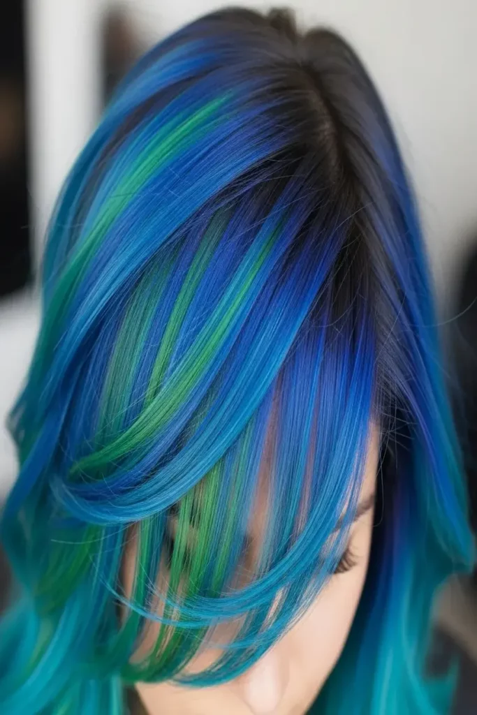 10. Thick Blue or Green Streaks 832x1248 1