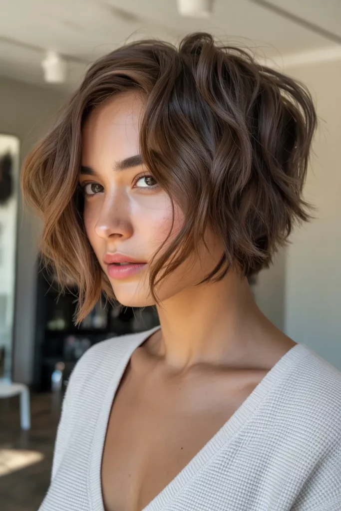11. Choppy Long Pixie Bob