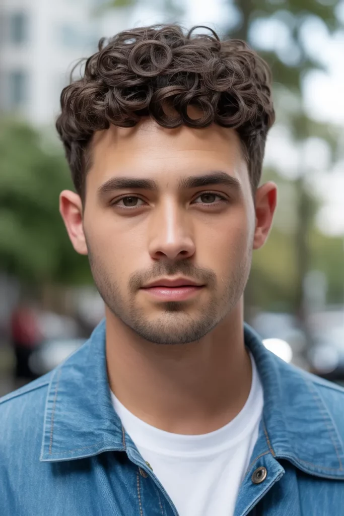 12. Short Curly Crop