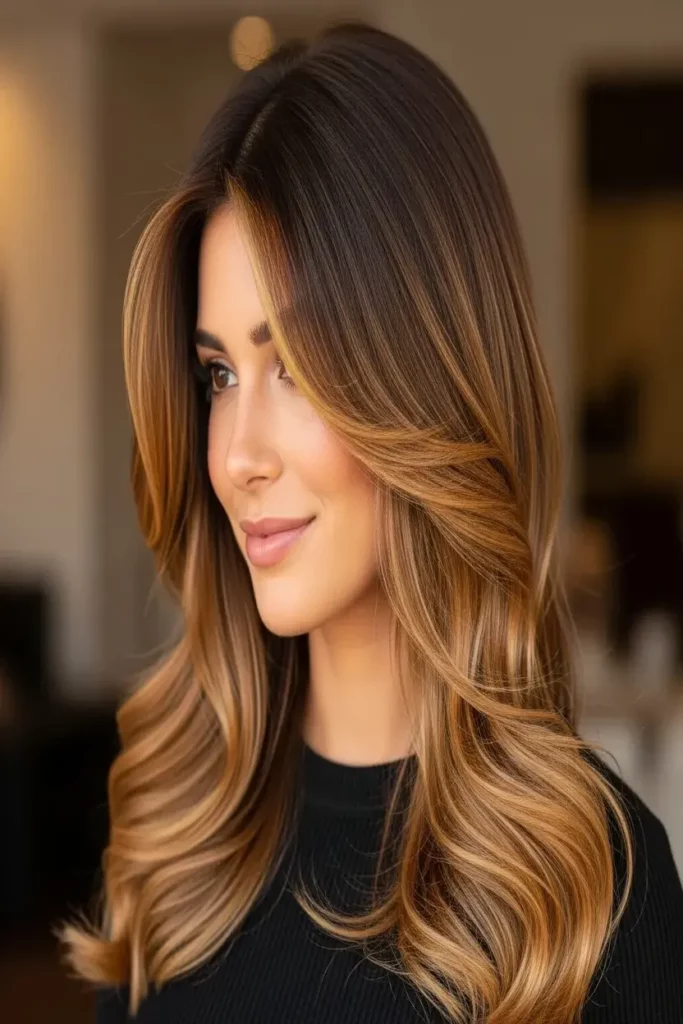 15. Caramel Highlights with Dark Roots 832x1248 1