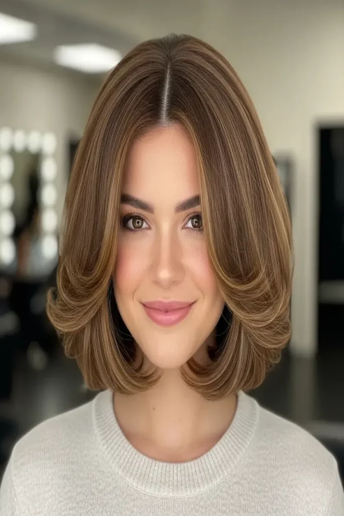 16. Classic Fluffy Bob with Middle Part 832x1248 1