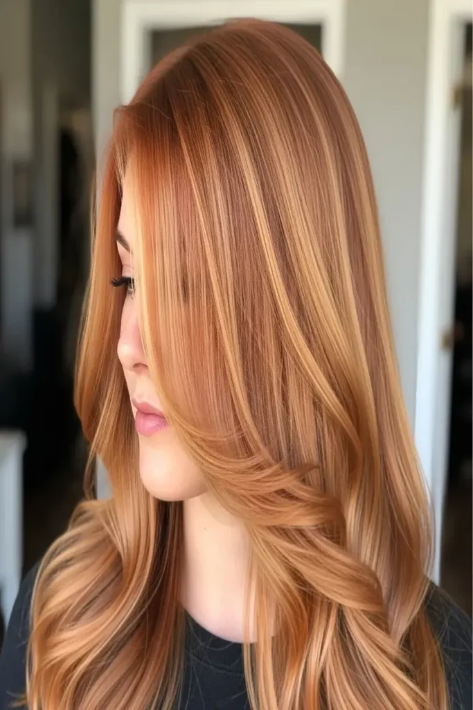 17. Copper Streaks on Blonde Hair 832x1248 1
