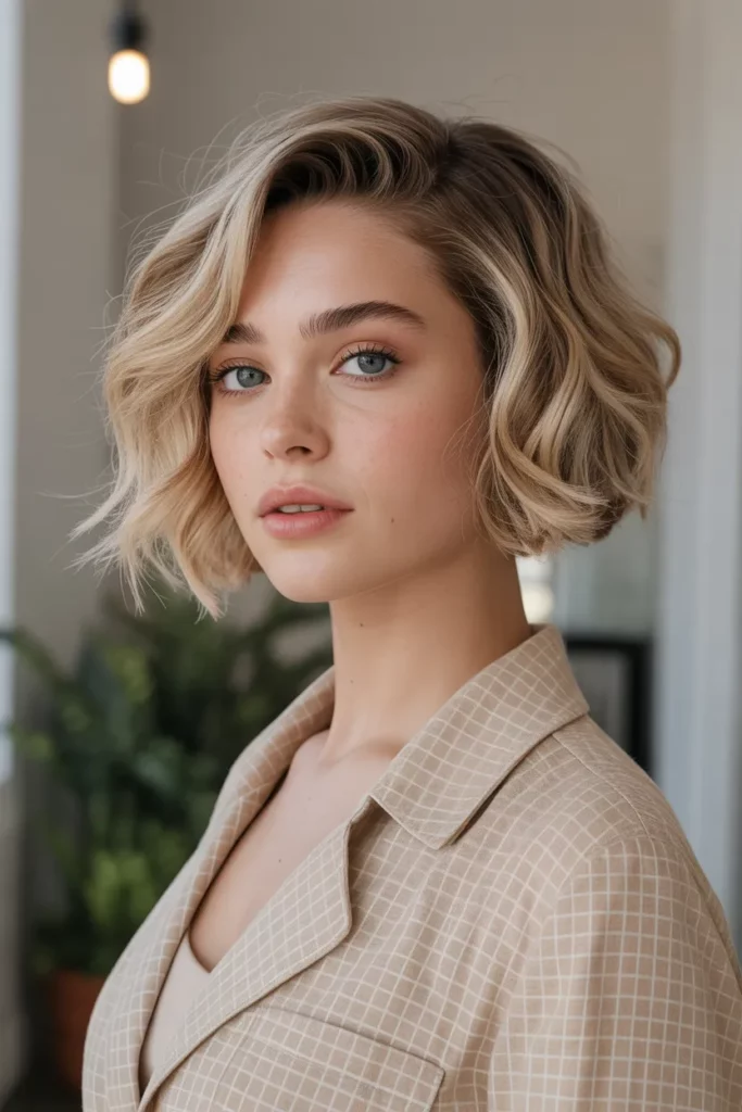17. Long Pixie Bob with Waves