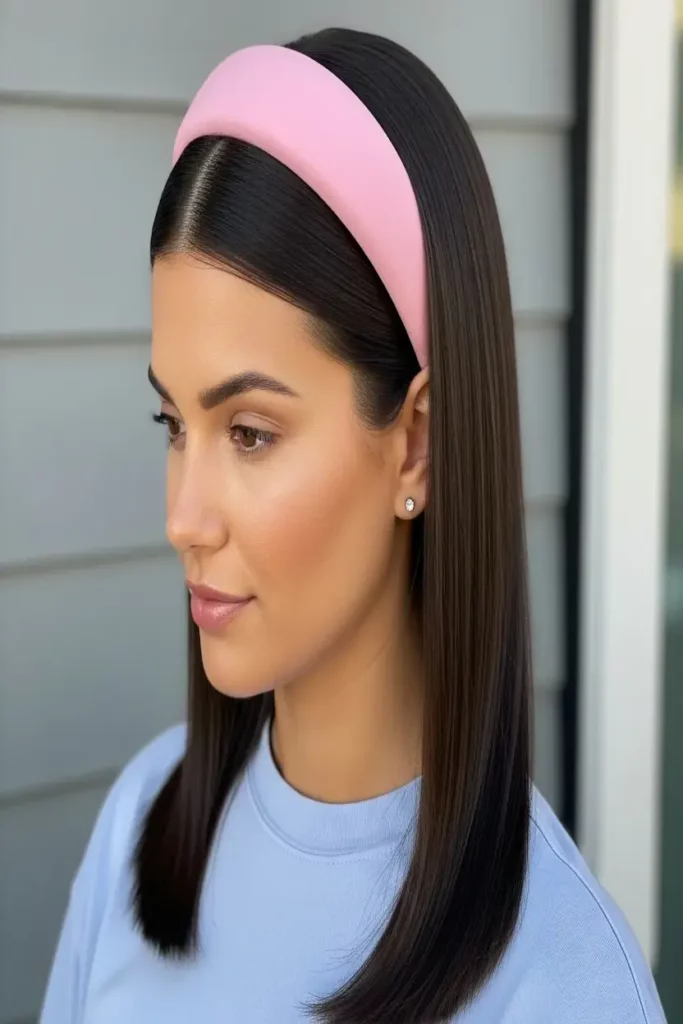 17. Sleek Straight Hair with Pastel Headband 832x1248 1