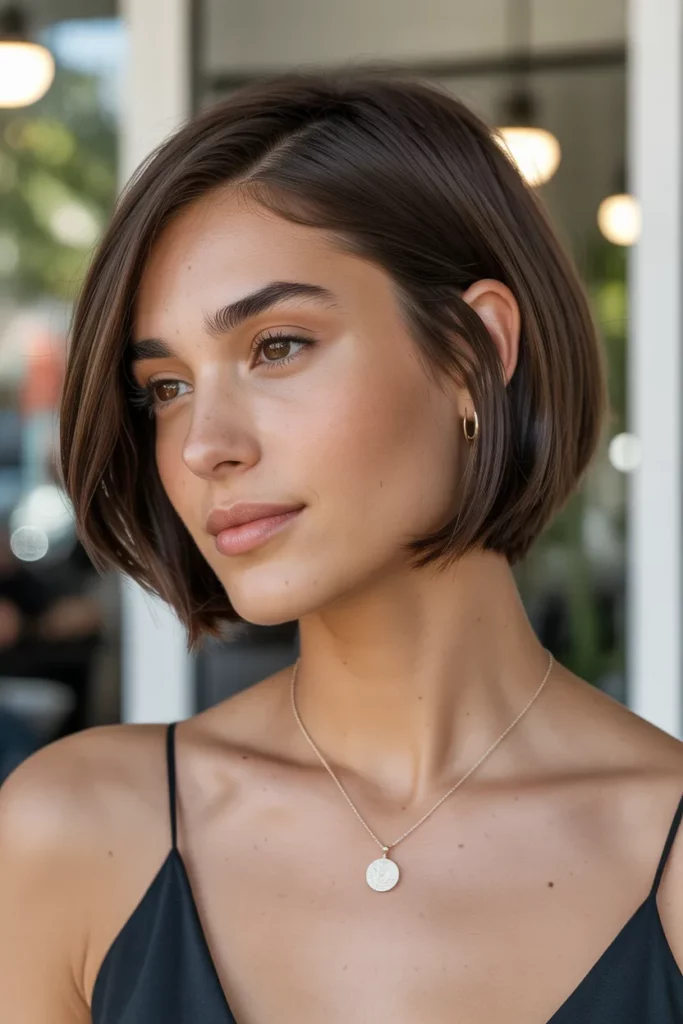 18. Long Pixie Bob with Side Part