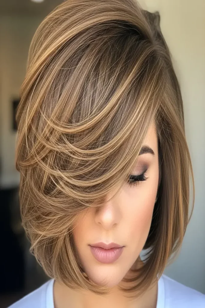 19. Fluffy Bob with Deep Side Part 832x1248 1