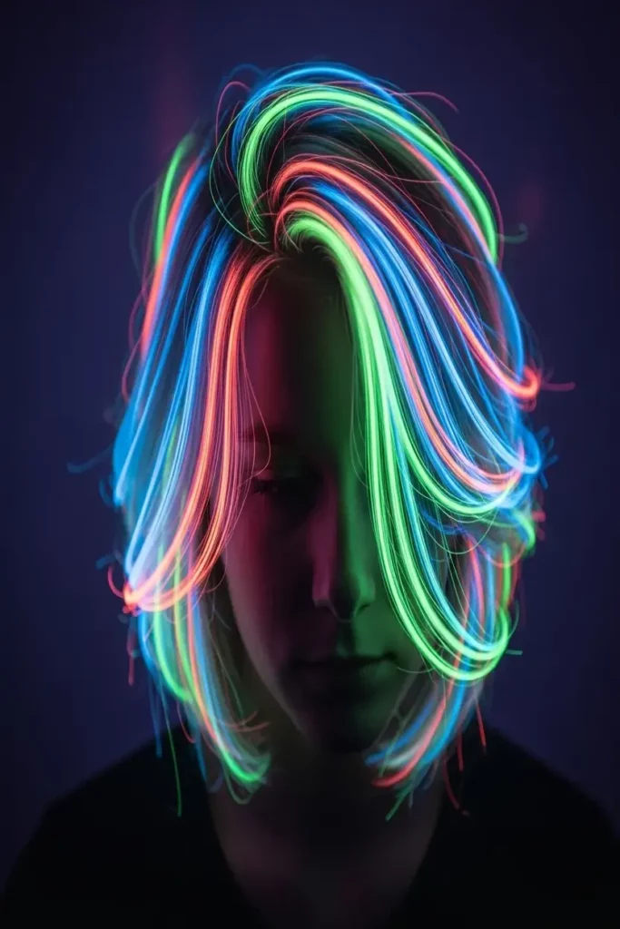 19. Neon Colored Streaks 832x1248 1