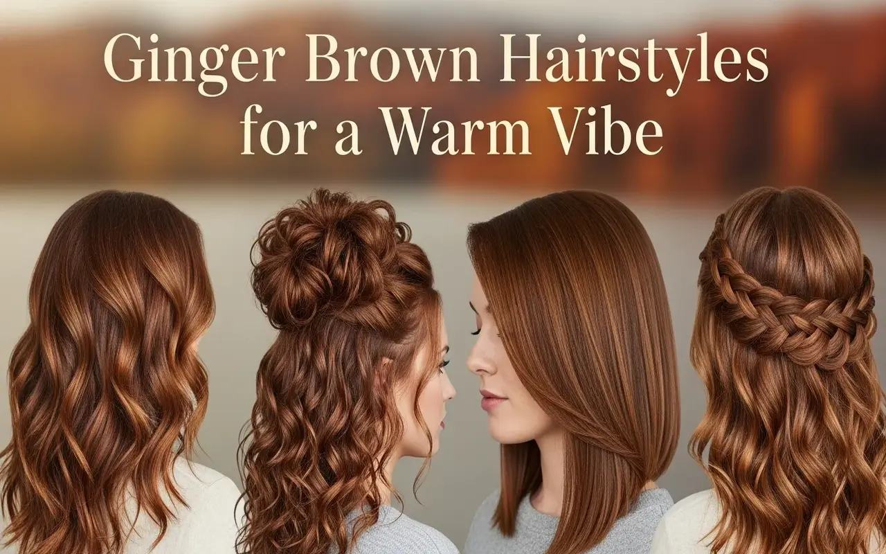 Ginger Brown Hairstyles