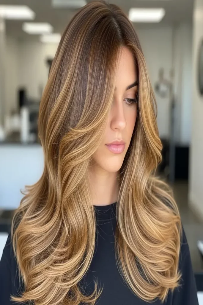 20. Glossy Caramel All Over Highlights 832x1248 1