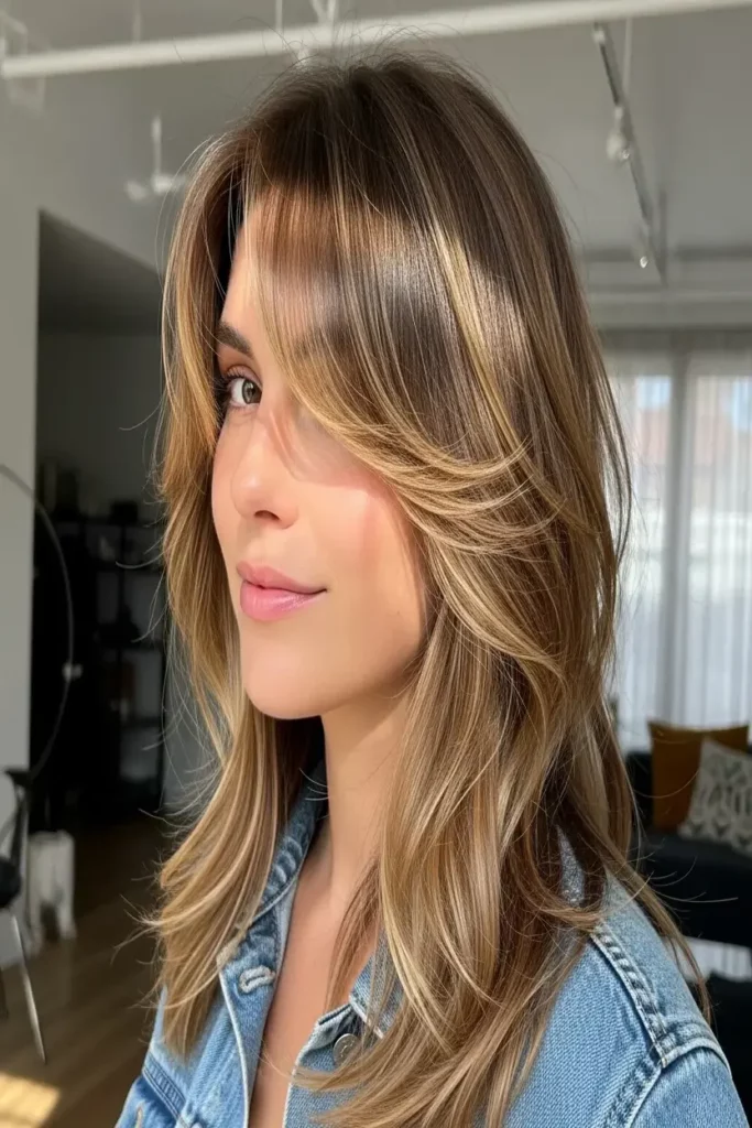 20. Layered Shag with Curtain Bangs 832x1248 1