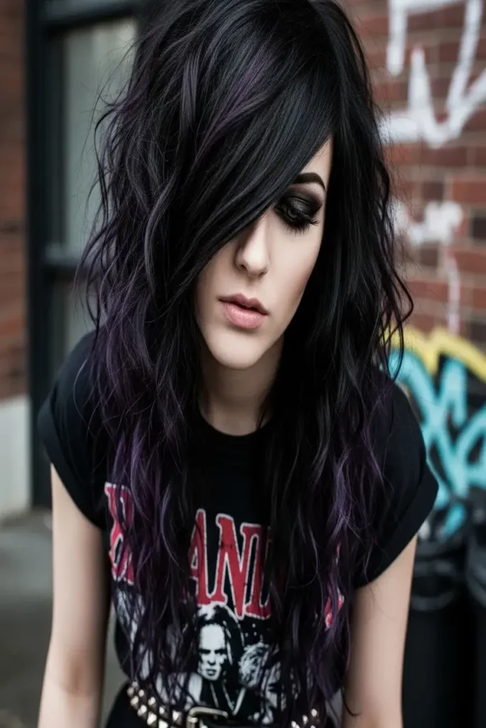 20. Long Wavy Emo Shag 832x1248 1