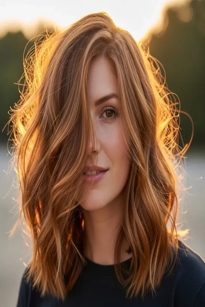 20. Messy Ginger Brown Waves 832x1248 1