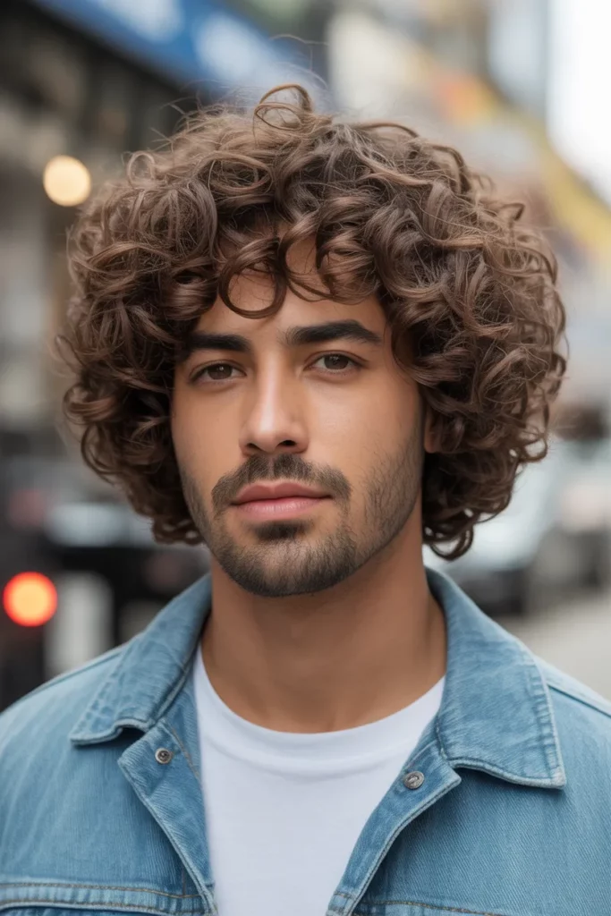 20. Natural Curls with Volume