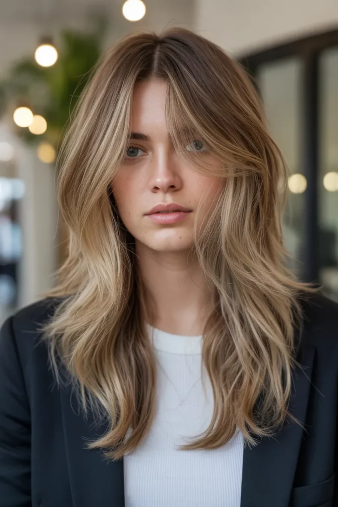 21. Long Shag with Subtle Highlights